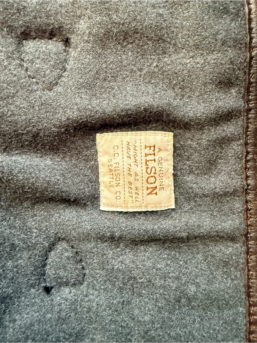 Vintage Filson X J Crew Medium Field Bag